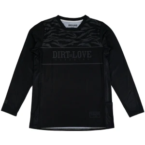 DirtLove Riding Jersey black/grey S - SW100RJBG.S