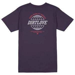 DirtLove TRI Tee plum - DL100-011.M