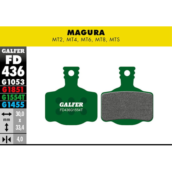 Galfer Bremsbelag PRO Magura - FD436G1554T