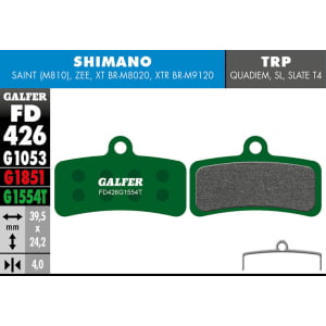 Galfer Bremsbelag PRO Shimano - FD426G1554T