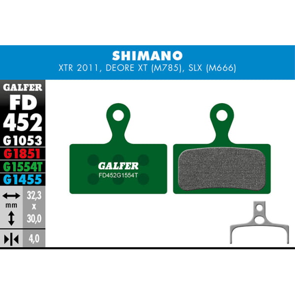 Galfer Bremsbelag PRO Shimano XTR - FD452G1554T