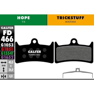 Galfer Bremsbelag Standard HOPE V4 - FD466G1053