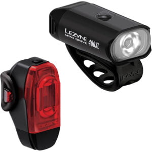 Lezyne Fahrradbeleuchtungsset Mini Drive 400XL / KTV Drive+ - 1-LED-24P-V604