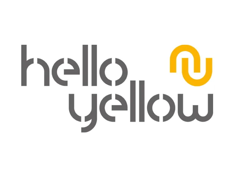 Logo hello yellow Arena